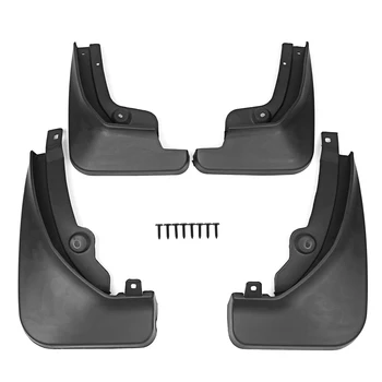 

Hot 4Pcs Car Front Rear Mud Flap Mudguards Splash Guards For Peugeot 3008 Mk2 GT 2017 2018 2019