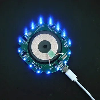 

Wireless Charger PCBA Circle Fast-Charging Board 10 W Compatible 7.5w Board Wireless Charger IY11