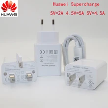 huawei 5V 4.5A USB Supercharge быстрое зарядное устройство 22,5 w адаптер 5A type C кабель для mate 20 X P30 P20 Pro P10 Plus mate 9 10