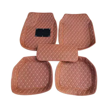 

Universal Car Floor Mats Black/Red Pvc Leather Mats For Cars Anti dirty Waterproof ,High Quality Fast Ship