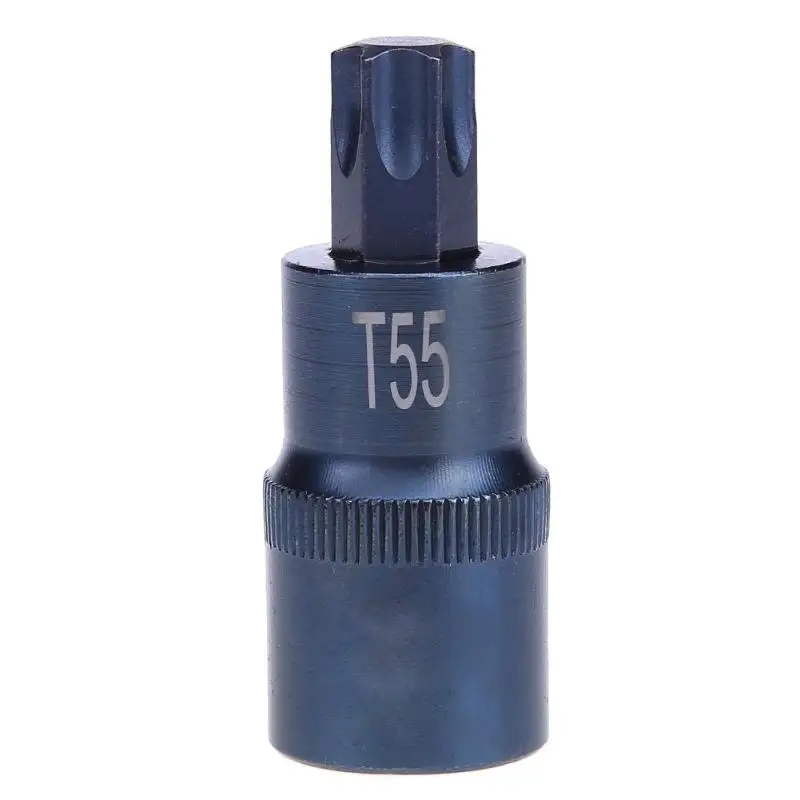 Отвертка бит 1/" разъем биты адаптер для отвертки T20 T25 T27 T30 T35 T40 T45 T50 T55 T60 T70 Торцевая головка инструмент - Цвет: T55