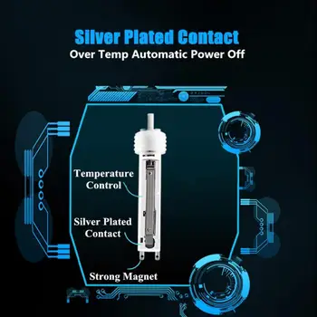 

Aquarium Automatic Constant Temperature Heating Rod Fish Tank Aquarium Accessories Energy-saving Heater Stainless Steel Heating