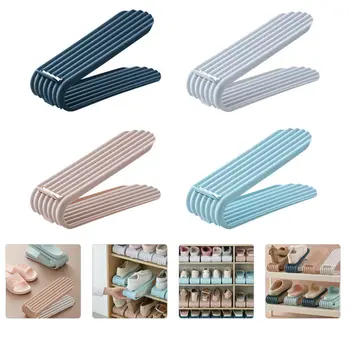 

4pcs Reusable Durable Lightweight Plastic Shoe Organizer Co-worker Friends Family