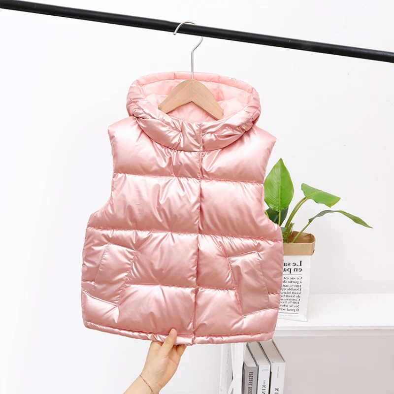 Children Vest Girls Boys Baby's Kids children vest Down Vest Waistcoat Cute Warm Plus Thicken Winter Autumn Outdoor Jacket Cardigan Children's Clothes