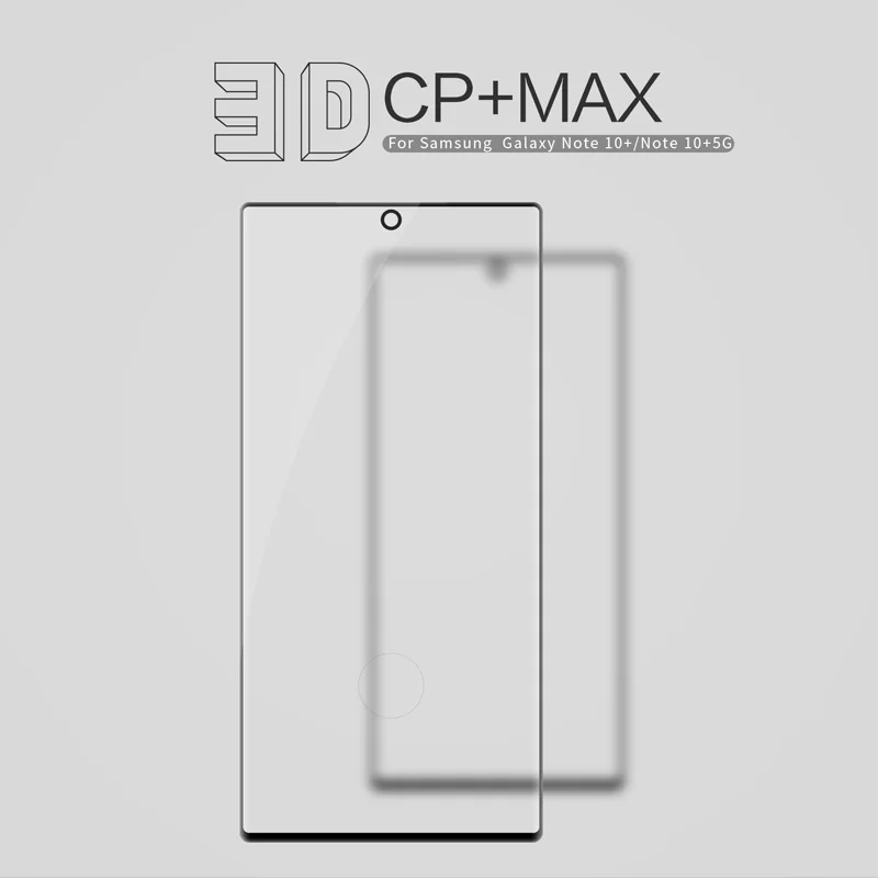 Для samsung Galaxy Note 10 plus протектор экрана из закаленного стекла NILLKIN полное покрытие 3D CP+ MAX для samsung Galaxy Note 10