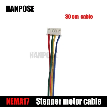 

30cm cable 5pcs Free shipping certification NEMA17 Stepper Motor 42 motor 3D printer CNC Laser