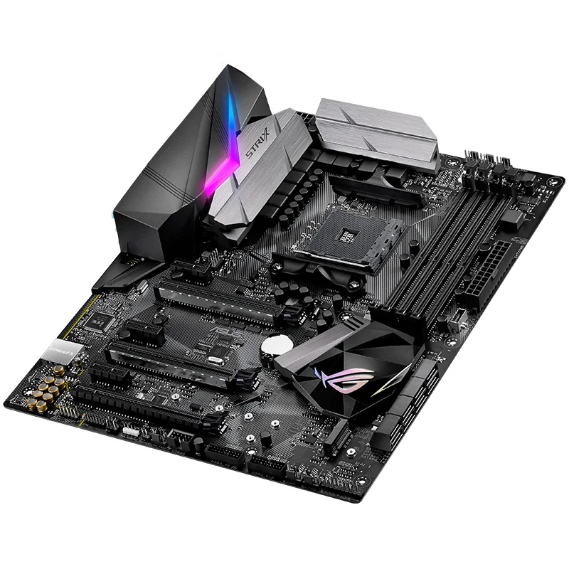 Материнская плата ASUS ROG Strix X370-F GAMING AMD Ryzen AM4 DDR4 HDMI DisplayPort M.2 ATX X370 с USB 3,1