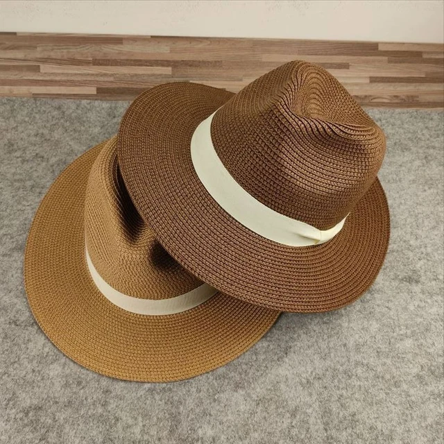 Medellin | Mens White Panama Fedora Hat