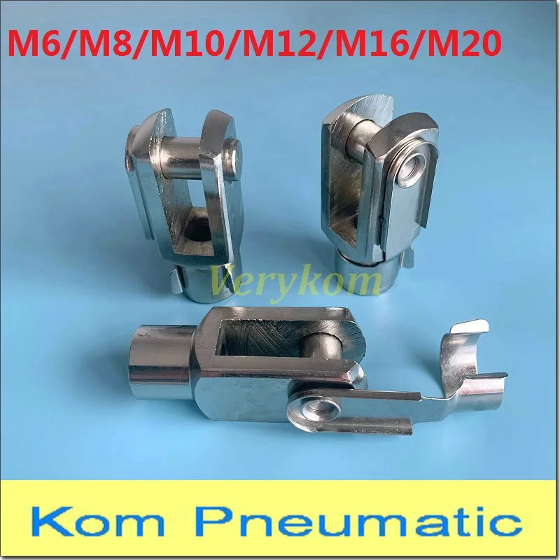 Clevis Joint M10 Knuckle Joint M6 Clamp Cylinder Type Cylinder