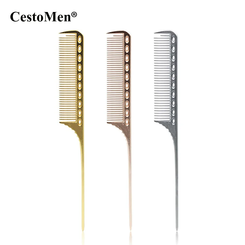 CestoMen салон Rattail гребень для волос стрижки анти-статический парикмахерские