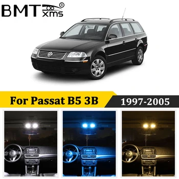

BMTxms 15Pcs Car LED Interior Map Dome Light Kit Canbus For Volkswagen VW Passat B5 3B 3B2 3B5 1997-2005 Auto Accessories