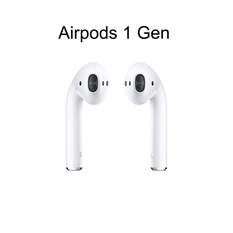 Абсолютно новые оригинальные беспроводные наушники Apple AirPods 1, оригинальные Bluetooth наушники A1523 A1722 для iPhone Xs Max XR 7 8 MacBook