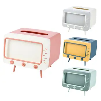 

Plastic Tissue Doos Nieuwe Merk Moderne Home Auto Servetten Houder Case Thuis Organisator Decoratie With The Card Slot Design