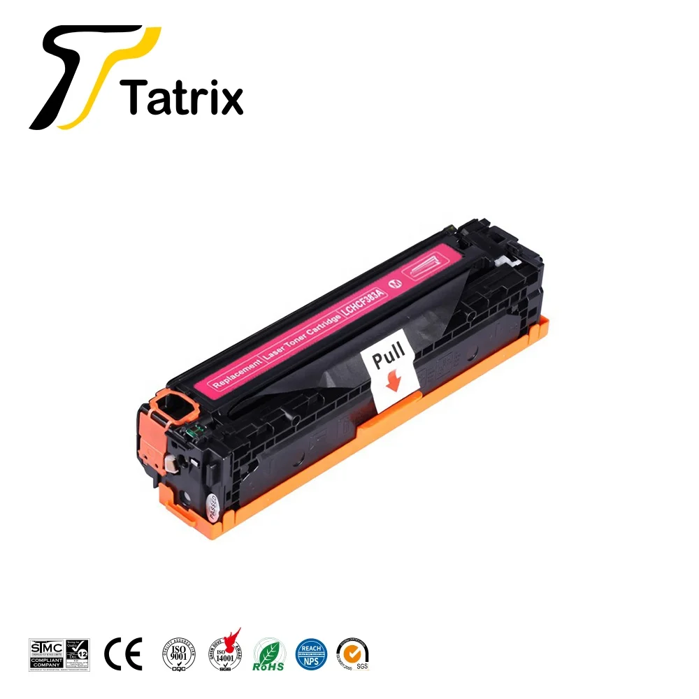 Tatrix Premium Compatible Laser Color Toner Cartridge CF380A CF381A CF382A CF383A 312A for HP M476nw Printer