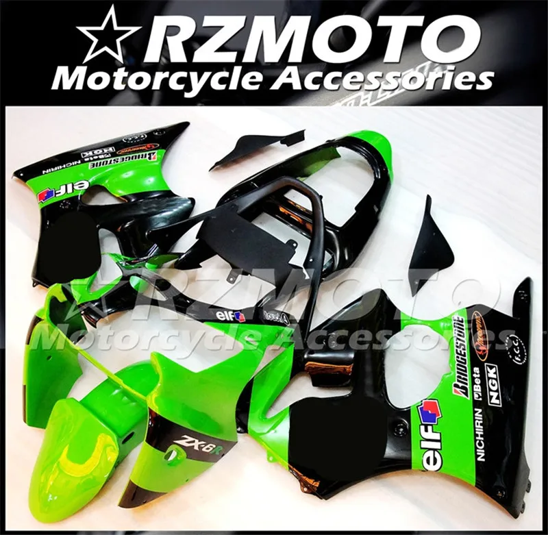 

New Abs Motorcycle Fairing Fit For Kawasaki ZX6R 636 ZX-6R 2000 2001 2002 Bodywork Injection mold Store No.0277