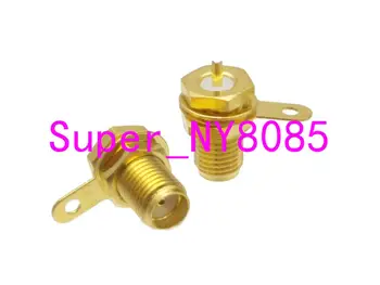 

SMA female jack nut bulkhead vertical surface seal RF connector