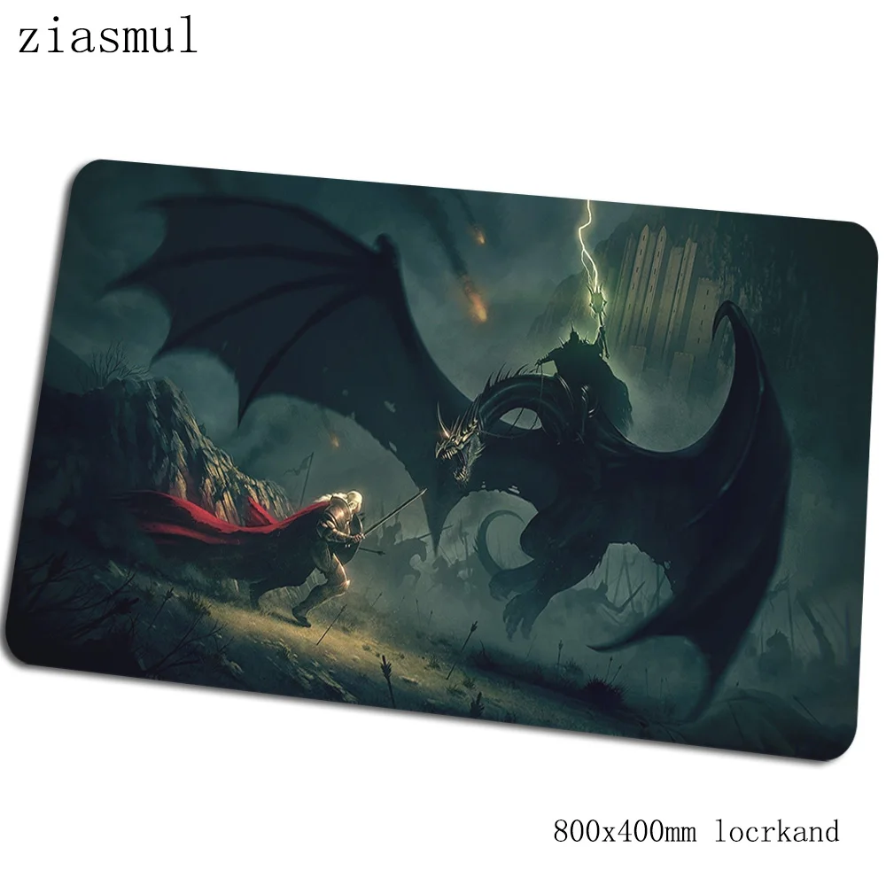 Властелин колец коврик для мыши 80x40 см игровой коврик для мышки офисный ноутбук с алюминиевым корпусом стол коврик аниме padmouse игры pc gamer коврики - Цвет: Size 800x400x2mm