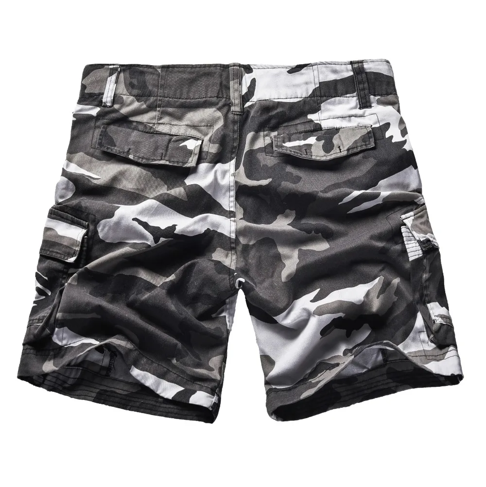 Kaufen Herren Army Military Camouflage Cargo Shorts Casual Arbeit Multi taschen Shorts Taille 30 zu 42 zoll