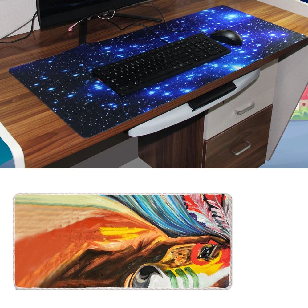 Soft Mat Fasion Gaming Mousepad Desk Mat Pad For Trackball Laser Mice Speed Keyboard Mat For Overwatch Starcraft WOW CS GO DOTA
