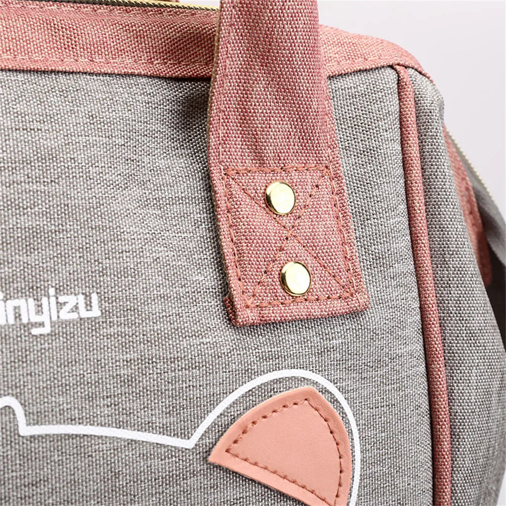 MAIOUMY, женский рюкзак с USB зарядкой, милый мультяшный нейлоновый женский рюкзак, школьный водонепроницаемый рюкзак, большая дорожная сумка Mochila