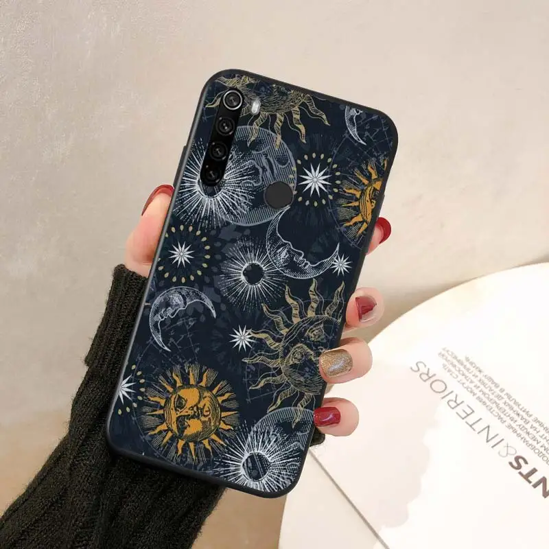 Чехол для телефона Xiaomi Redmi Note 9 9S Max ведьмы Луна Таро тайна Тотем 8T 8 7 6 5 Pro 5A 4X 4