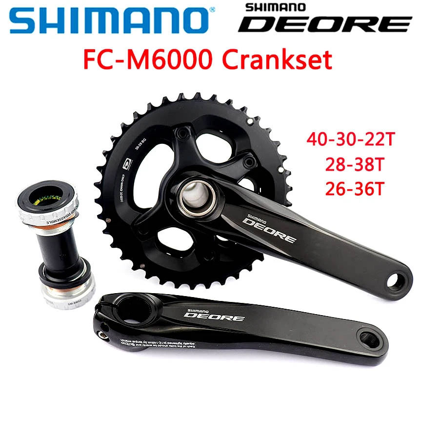 Shimano crankset 170mm Clearance