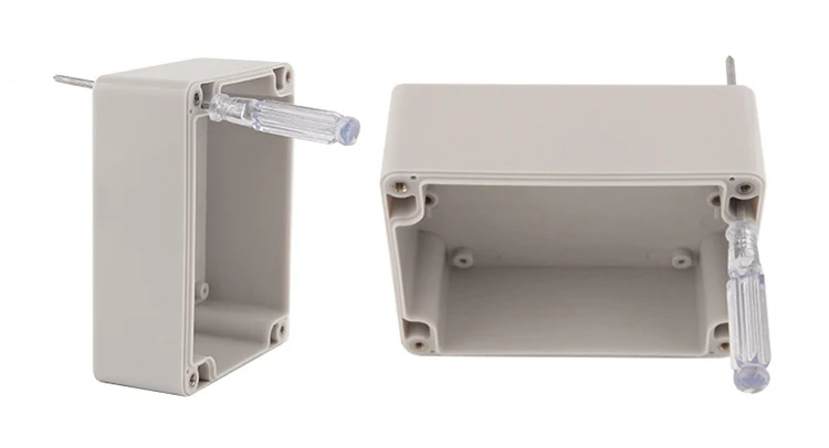 35A 600V 3 Pins Terminal Blocks with Gland Connectors Sealed  Enclosure Case Project Junction Box