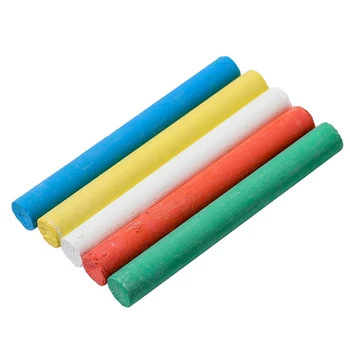 

20Pcs/Pack Non-dust Chalk Color Painting Stick Crayon Blackboard Teaching Wipe Solid Water-soluble Chalk