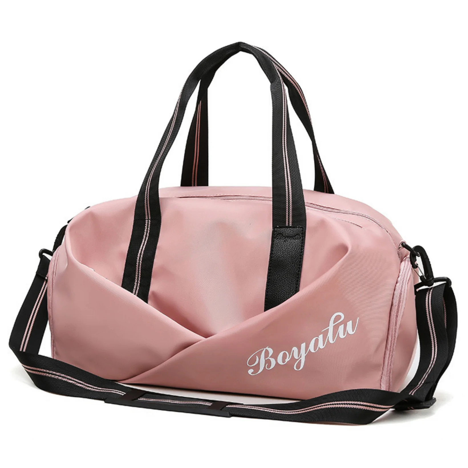 Fitness Bag Black Gym Bag Women Shoe Compartment Waterproof Sport Bags for Fitness Training Yoga Men Gym Bags For Training Bag