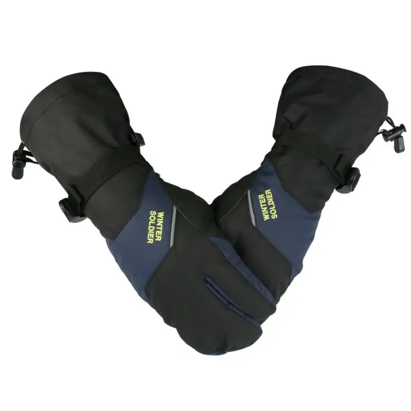 Лыжные перчатки Зимние перчатки ветрозащитные зимние перчатки для катания на лыжах, сноуборде, верховой езды, альпинизма и катания на коньках