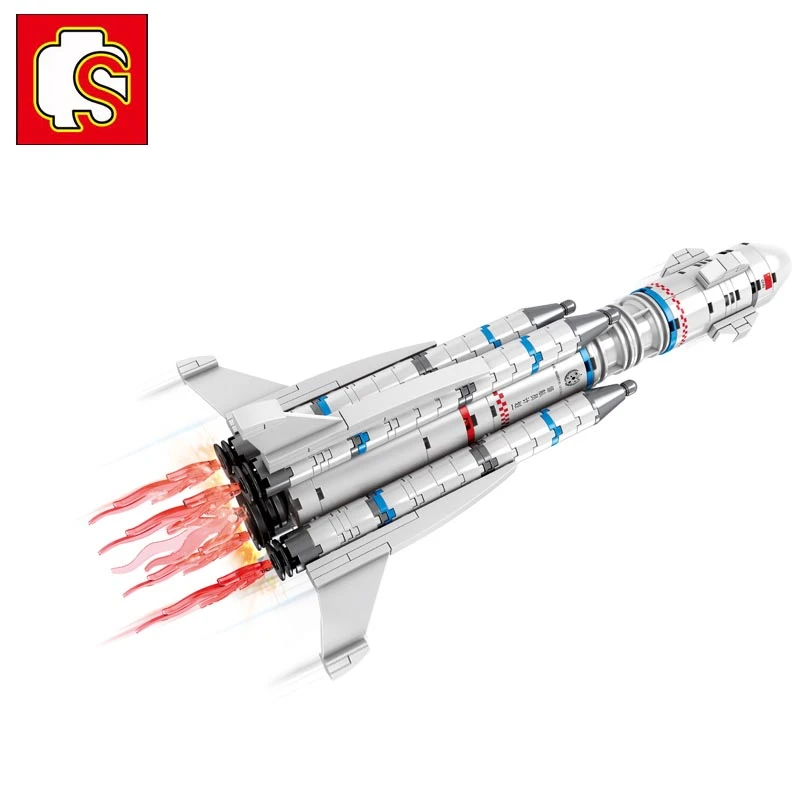 rocket building blocks