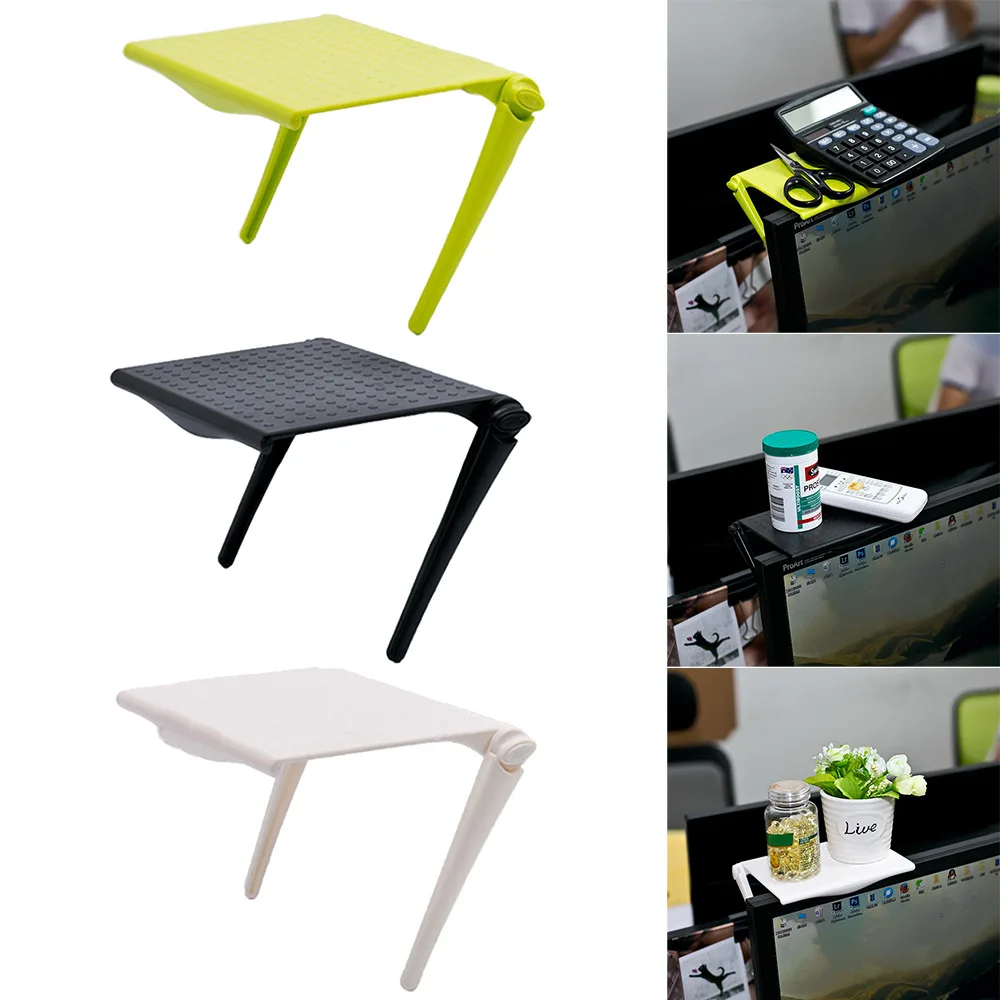 Étagère Supérieure Pour TV Ou écran D'ordinateur - Support Mural Sans Perçage, Charge 6.6kg