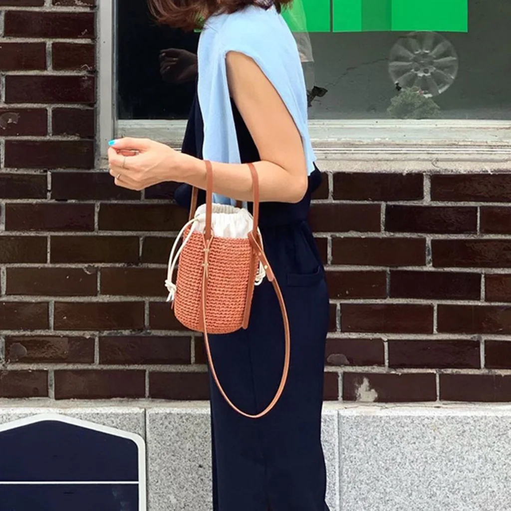 Leather Purse Straps Detachable Handbag Replacement Handles Woven Bag DIY Leather Purse Straps Detachable Handbag Replacement Handles Woven Bag DIY