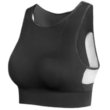 ГОРЯЧАЯ HG-Женский бесшовный ударопрочный спортивный бюстгальтер со съемными чашками с высокой поддержкой розовый бюстгальтер для занятий йогой с вырезом на спине