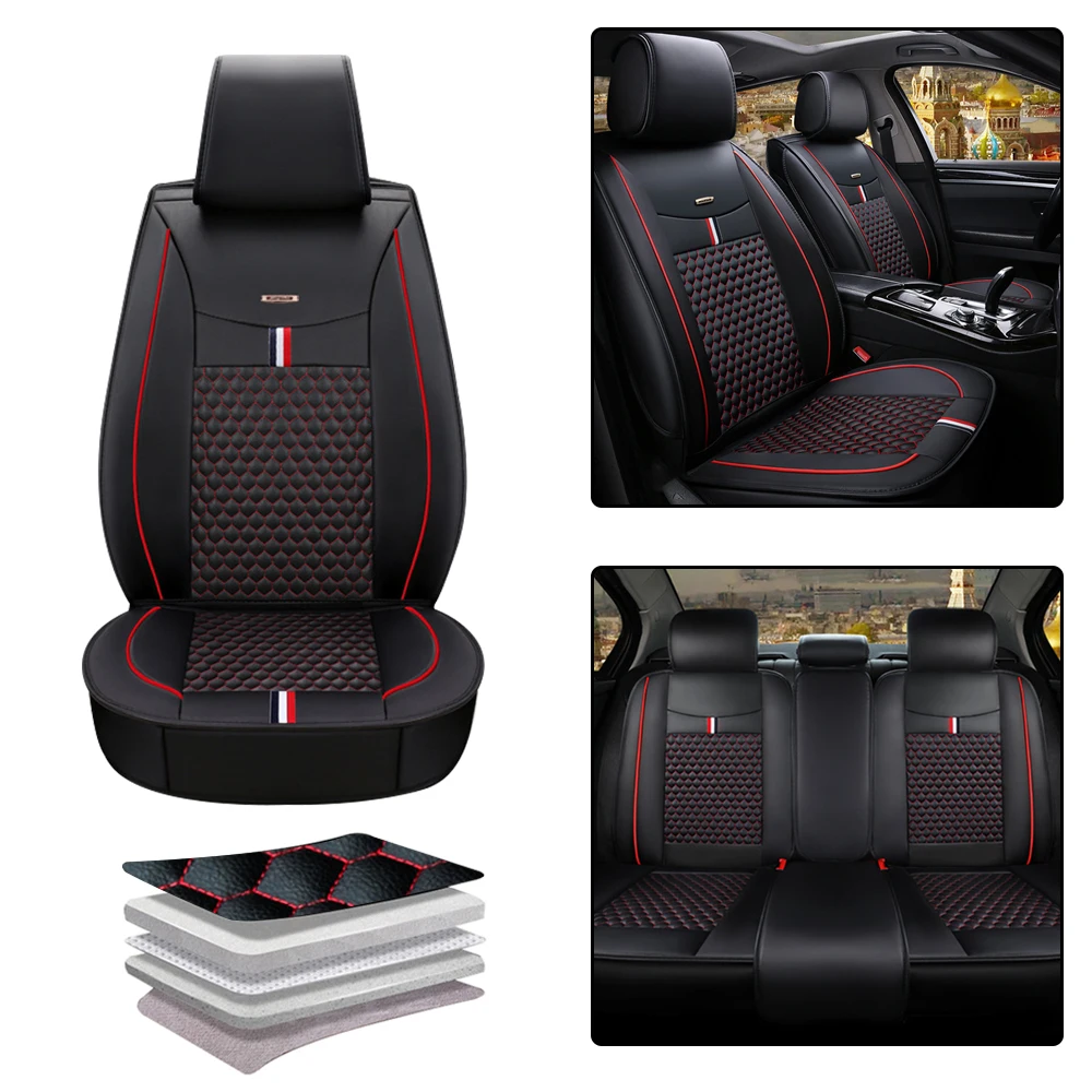 Coprisedili Per Automobili Tappetino Protettivo Per Volkswagen Tutti I Modelli Golf Maggiolino Cc Passat Touran Leather Waterproof Universal
