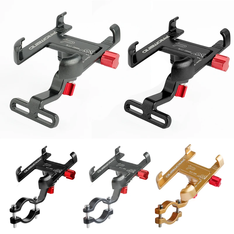 Alloy Anodized Bicycle Handlebar/Stem Install Mobile Phone Mount Mtb