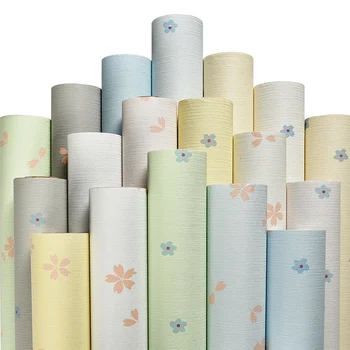 

5 meters wallpaper self-adhesive bedroom warm waterproof and moisture-proof wallpaper net red layout stickers