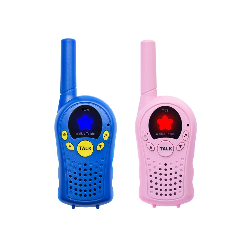 

Walkie Talkie for Kids 2 Pcs Mini Two-Way Radio Station PMR Children Wireless Walkie-Tal Gift/Family Use/Camping Range 3000m