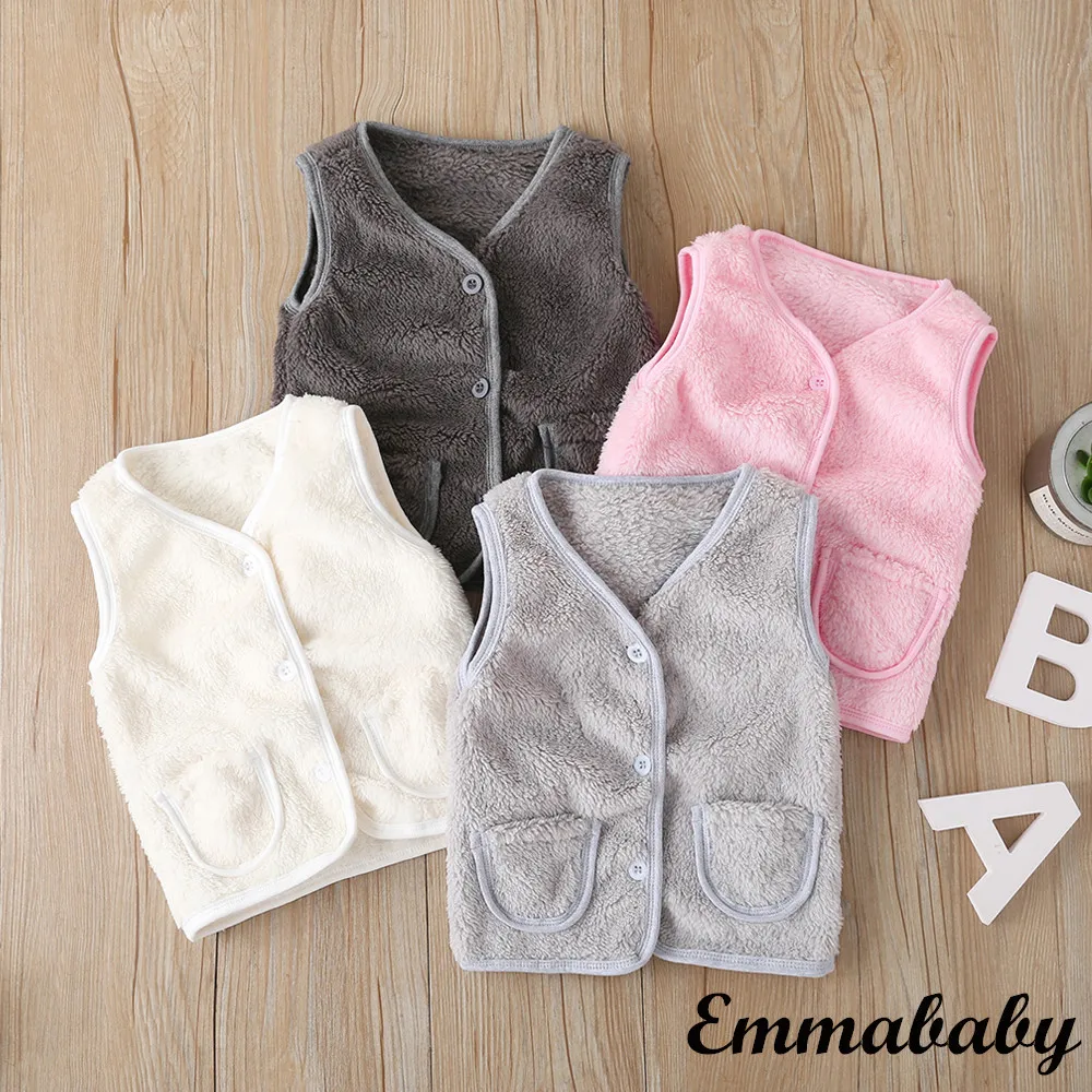 New Children's Vest for Boys Spring Autumn Wool Baby Vests Fashion Waistcoat for Boys Baby Clothes Kids Tops Jackets Colete