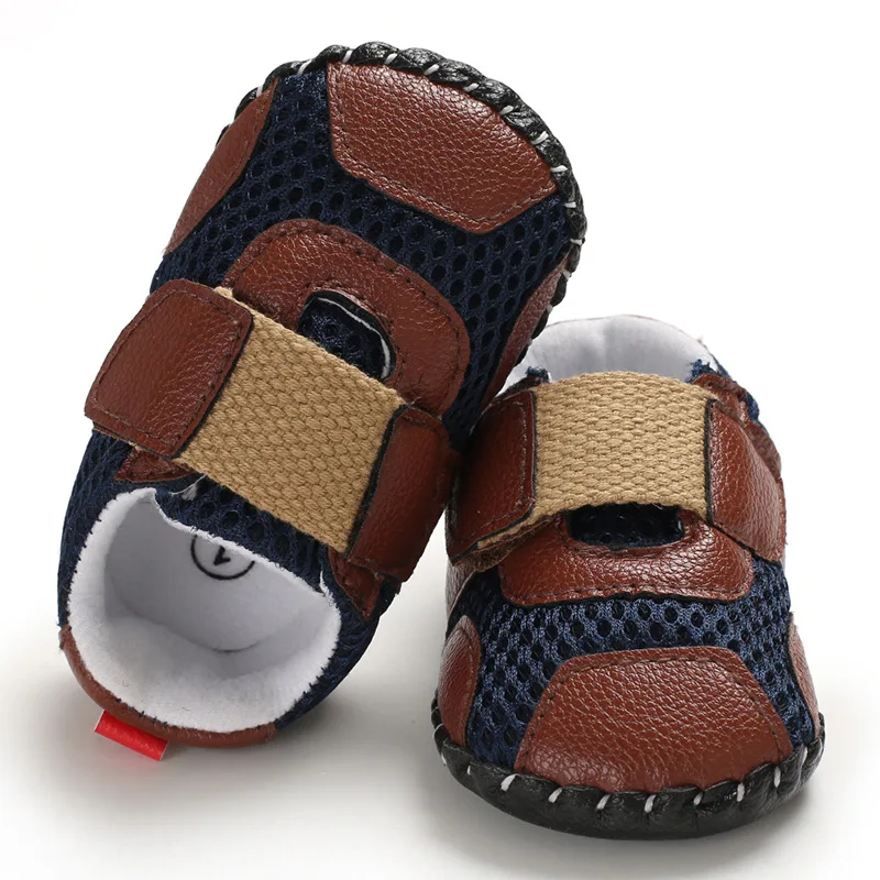 Детские кроссовки, спортивная обувь для девочек и мальчиков, туфли для новорожденных детские, с мягкой подошвой, нескользящая резиновая подошва