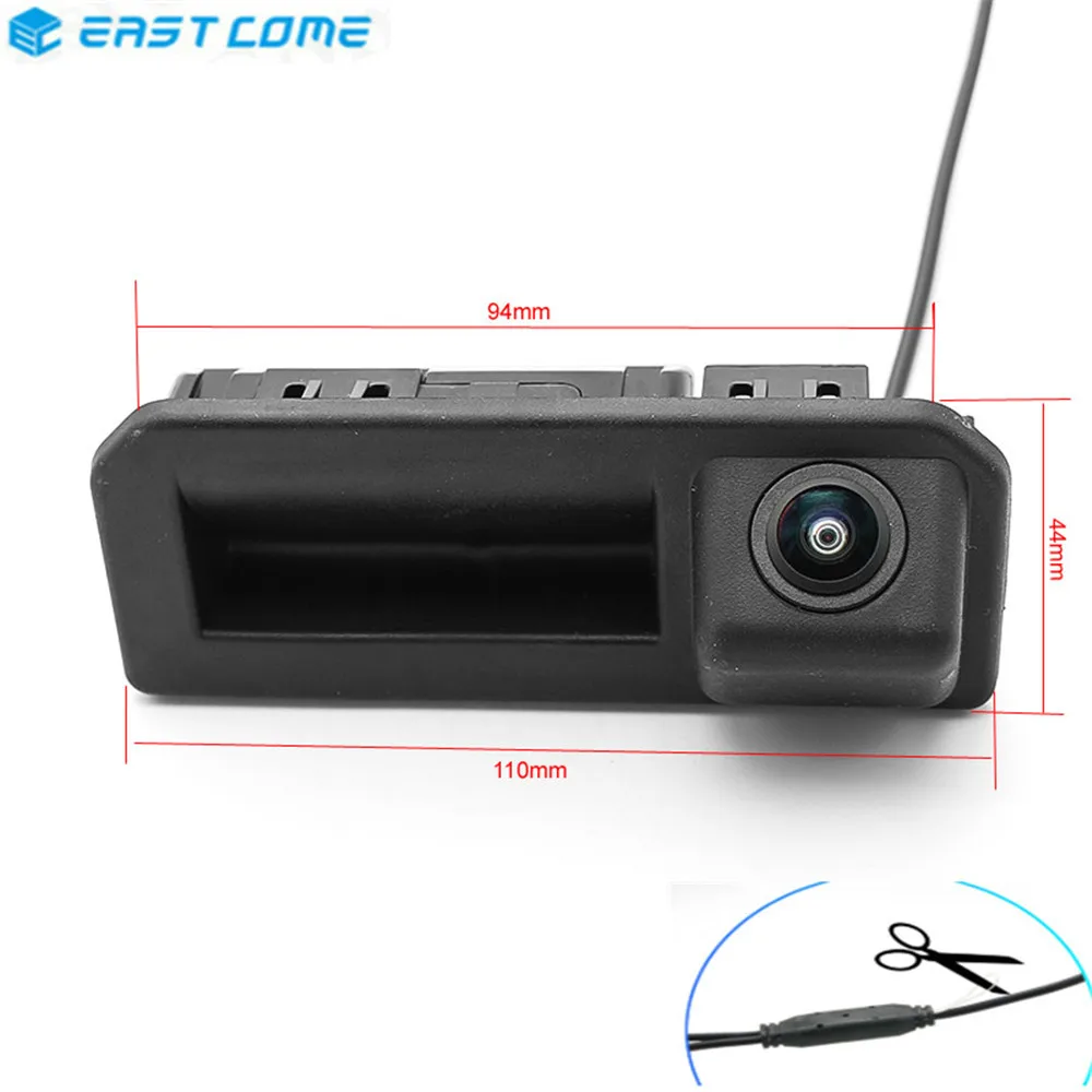 

1080P Reverse Camera Trunk Handle Car Rear View Camera For Audi Q2 Q5L A5 Skoda karoq Cayenne Bora Rear Camera
