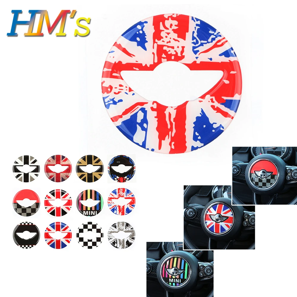 

Car Steering Wheel Center Stickers for Mini Countryman F60 for Mini Clubman F54 Styling Accessories for Mini Cooper F56 F55 F57