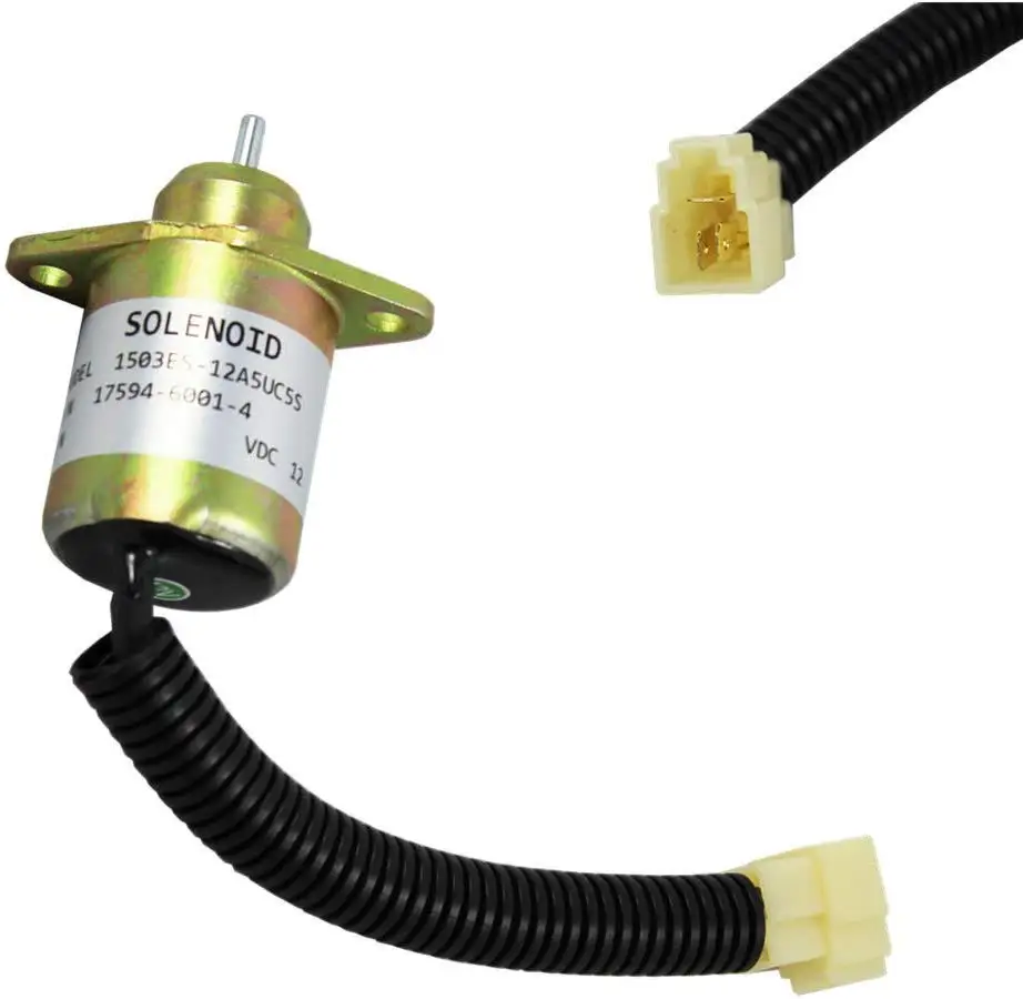1503es 12a5uc5s parar solenoide combustivel 12v kubota sa 4569 t 01