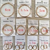 Wholesale 22Pairs  Hoop Earrings For Women Stainless Steel Wedding Jewelry 2