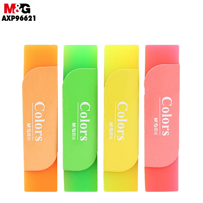 

M&G Colors Eraser. Creative Cartoon Pupils Art Drawing Candy Jelly Soft Rubber 4B With Few Scraps And No Marks AXP96621