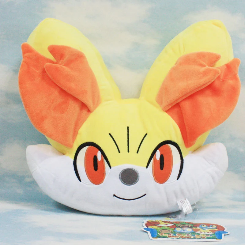 Pokemon Games Fennekin Bolster Soft Stuffed Animal Doll Cute Animation Peripheral Cosplay Plush Toys Birthday Present For Child |