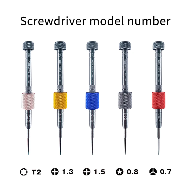 

5pcs Screwdriver Bits Precision Screwdriver Set Torx Cross Screw Driver Maintenance Tools for iPhone Open Tool