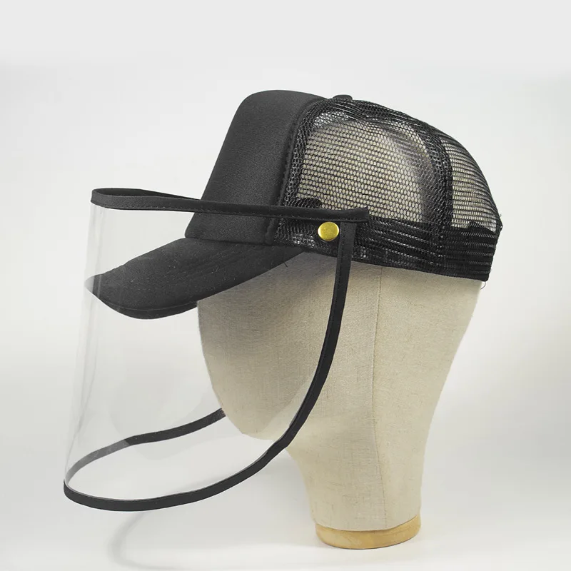Unisex Prevent Splash Saliva Removable Hats Caps 2020 Summer New Female Male Baseball Droplets Spreading Protective |
