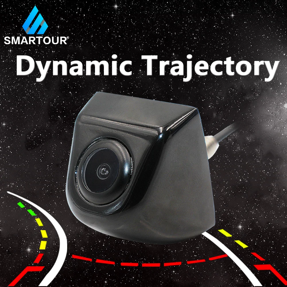 Интеллектуальная Автомобильная HD камера Smartour заднего хода помощь при парковке универсальная вида