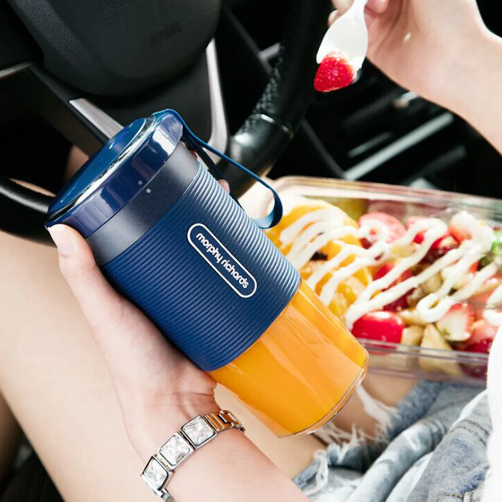 

Household juicer Personal Mini Portable Blender Cup USB Rechargeable 300ml Lightweight Portable Fruit mini juicer cup electric